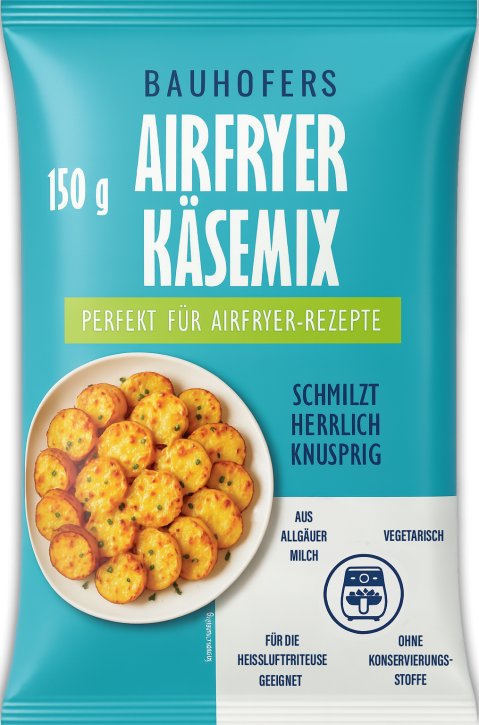 Bauhofers Airfryer Käsemix 150 g