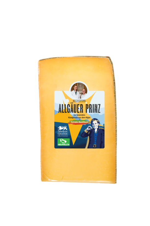 Allgäuer Prinz mit Tomate-Basilikum 250 g Stück
